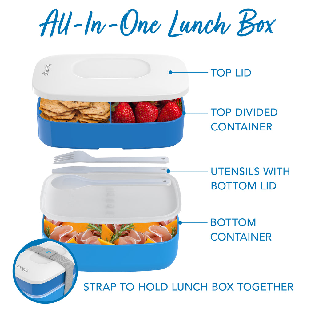 Bentgo® Classic Lunch Box 2-Pack | Compact Lunch Containers