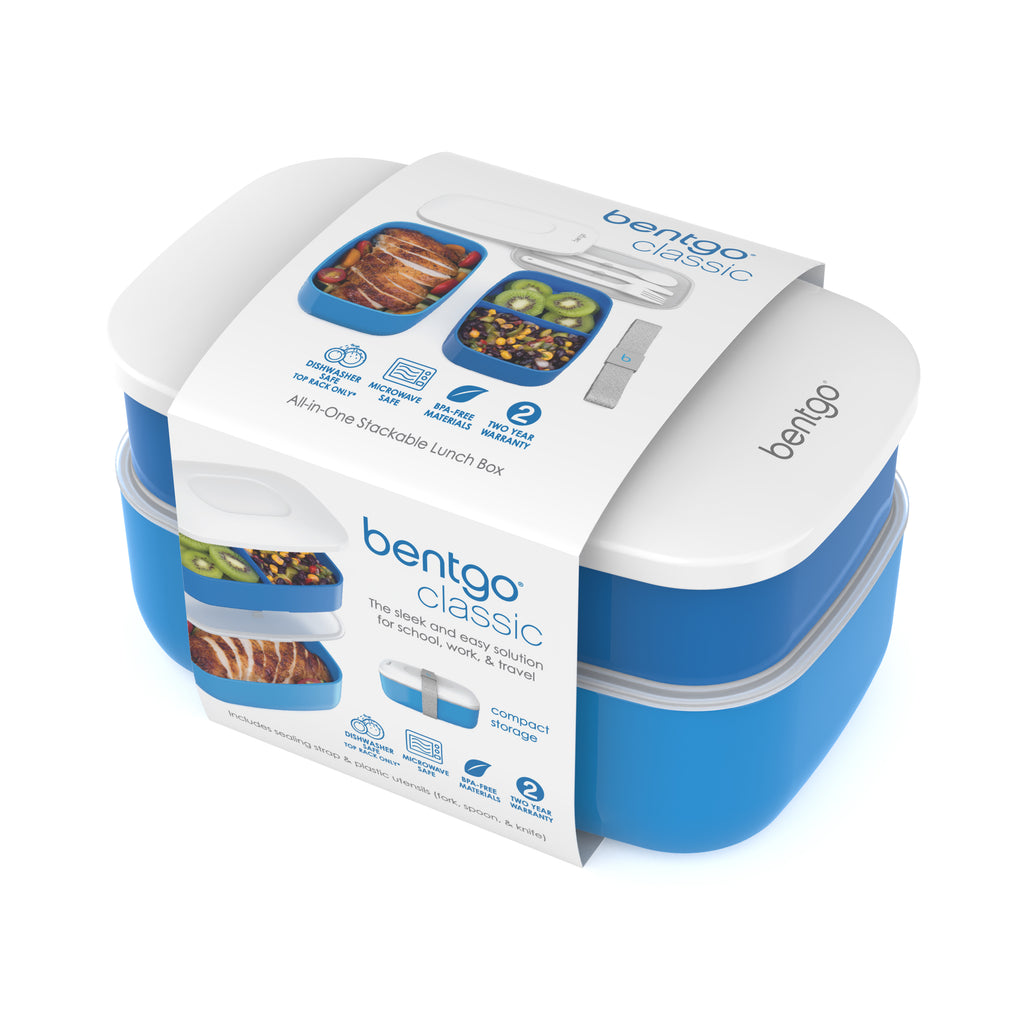 Bentgo® Classic Lunch Box 2-Pack | Compact Lunch Containers