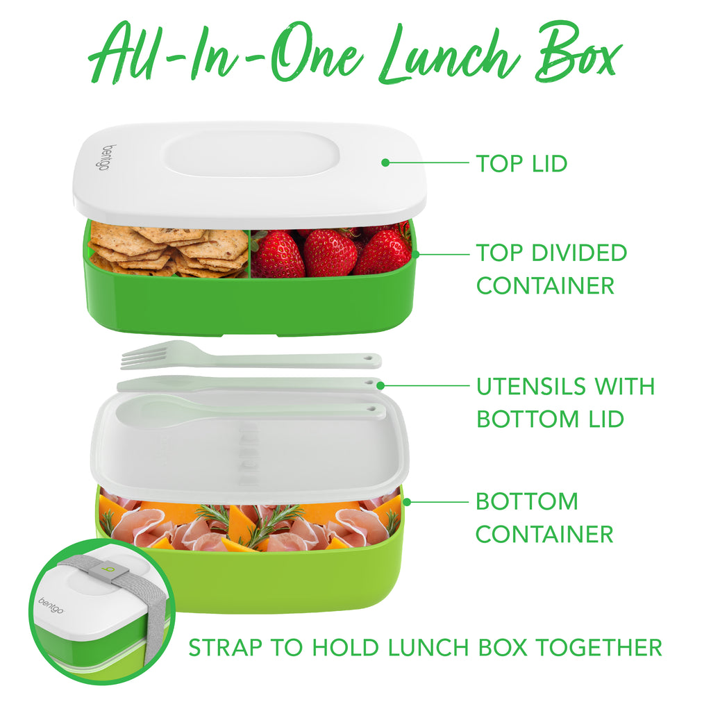 Bentgo® Classic Lunch Box 2-Pack | Compact Lunch Containers