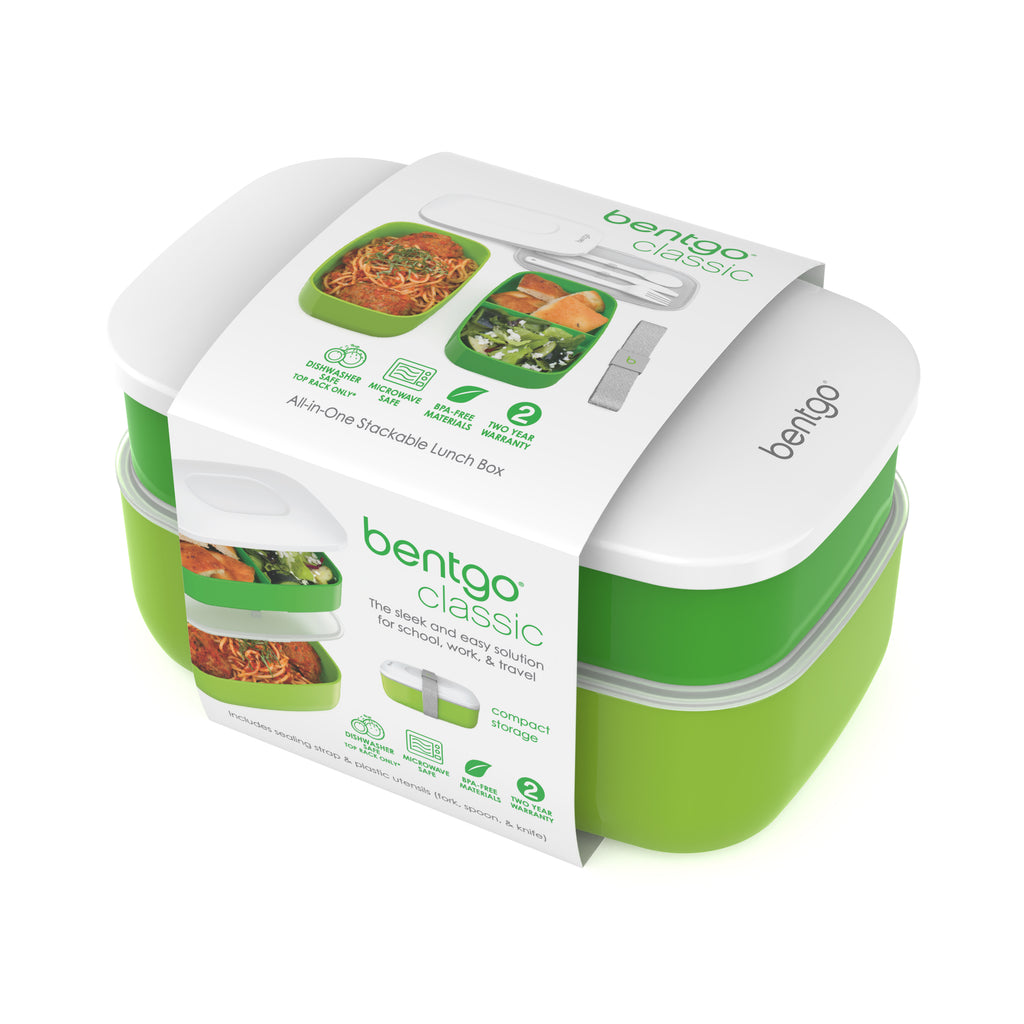 Bentgo® Classic Lunch Box 2-Pack | Compact Lunch Containers