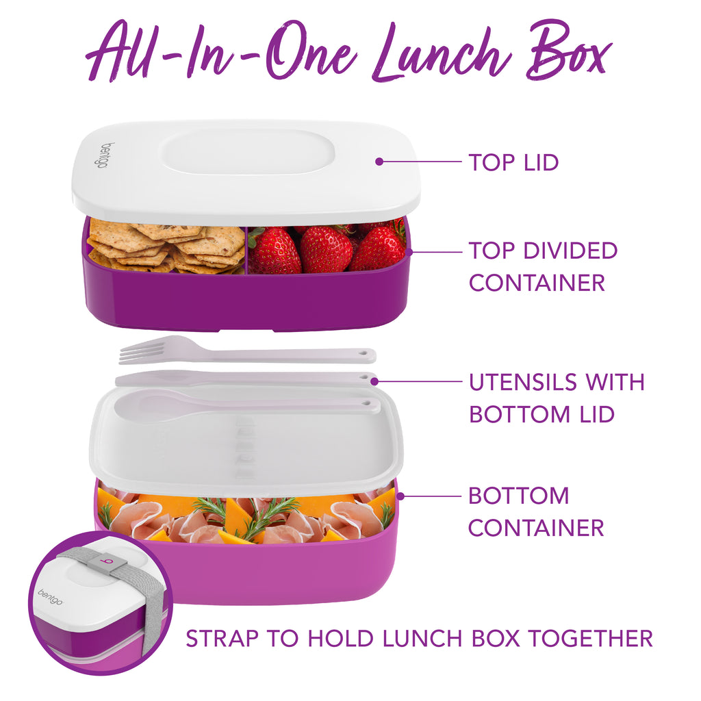 Bentgo® Classic Lunch Box 2-Pack | Compact Lunch Containers