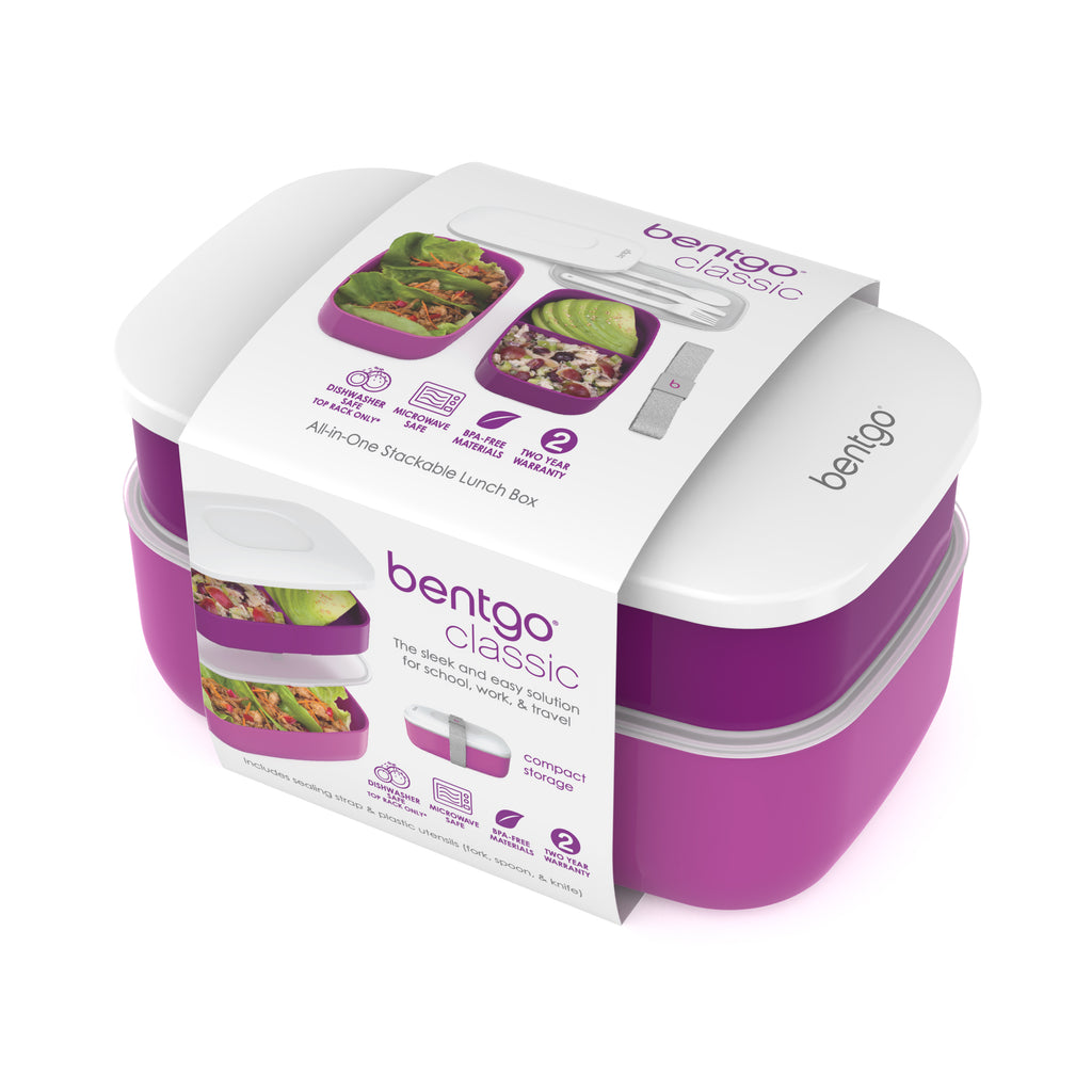 Bentgo® Classic Lunch Box 2-Pack | Compact Lunch Containers