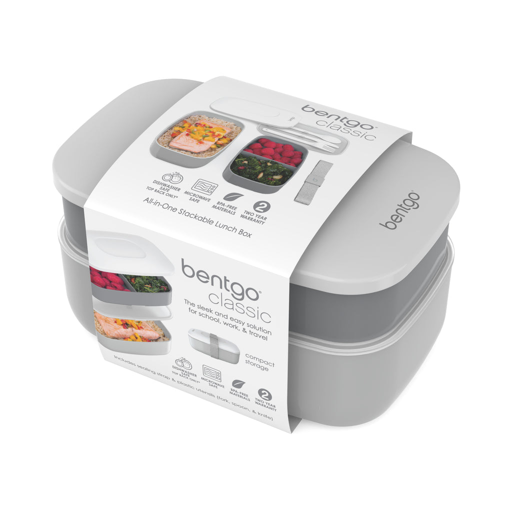 Bentgo® Classic Lunch Box 2-Pack | Compact Lunch Containers