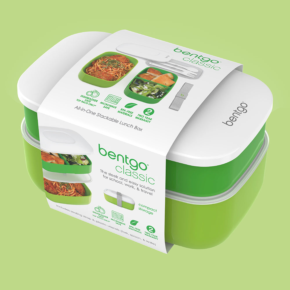 Bentgo® Classic Lunch Box - Green | Packaging