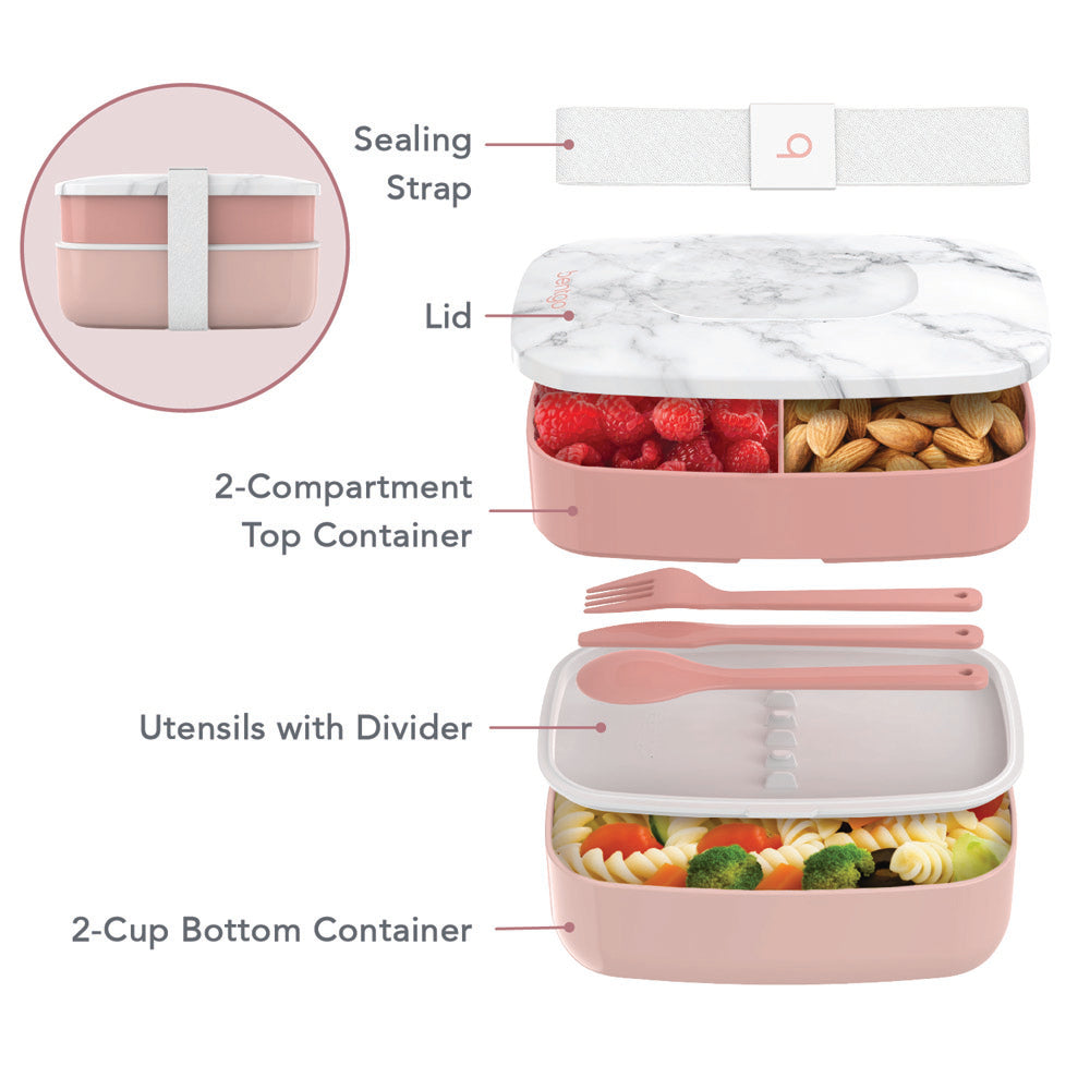 Bentgo® Deluxe 4-Piece Lunch Set | Bento Box Lunch Set