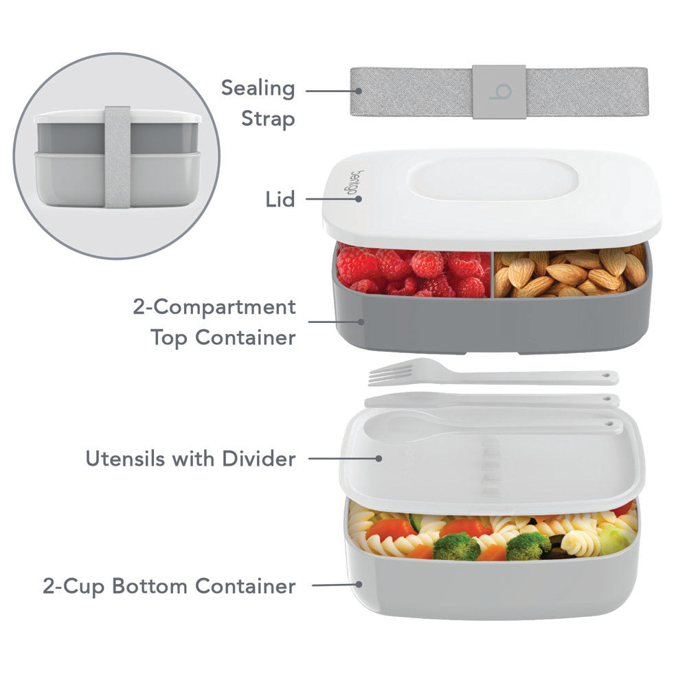 Bentgo® Deluxe 4-Piece Lunch Set | Bento Box Lunch Set