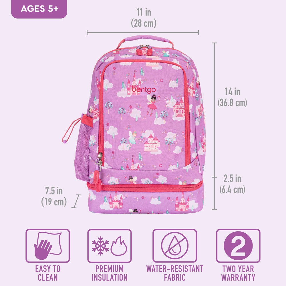 Bentgo® Kids Backpack & Lunch Bag | Fairies