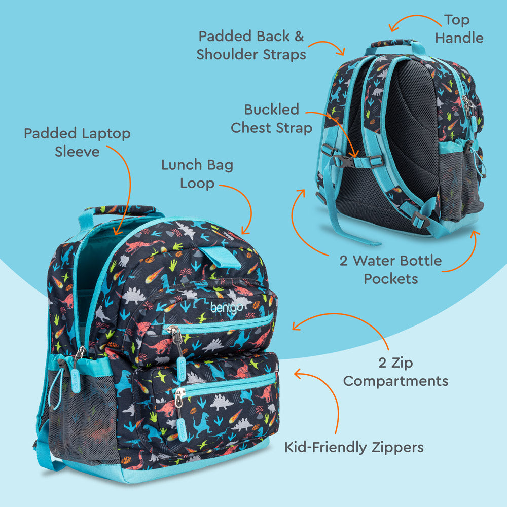 Bentgo® Kids Backpack | Dino