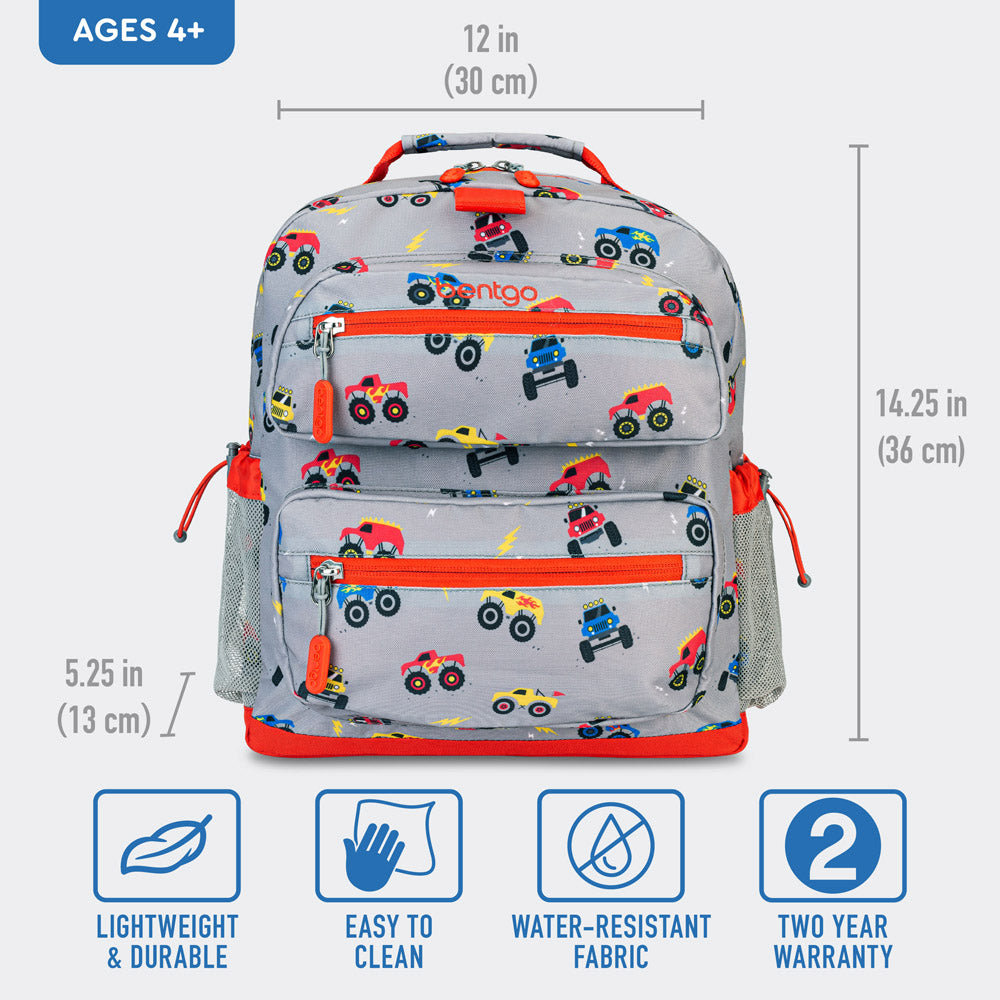 Bentgo® Kids Backpack | Trucks