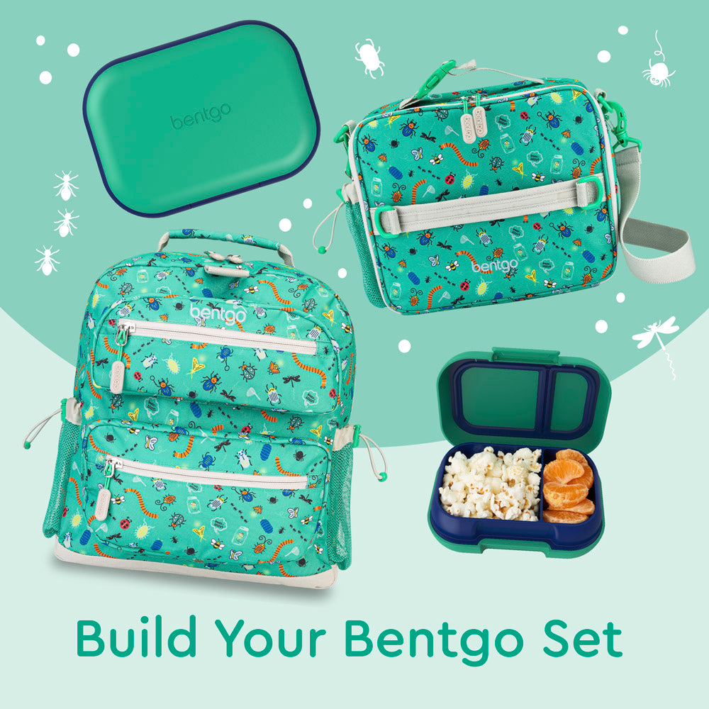 Bentgo® Kids Chill Lunch Box (2-Pack) - Green/Navy | This Lunch Box Is Perfect To Build Your Bentgo Set