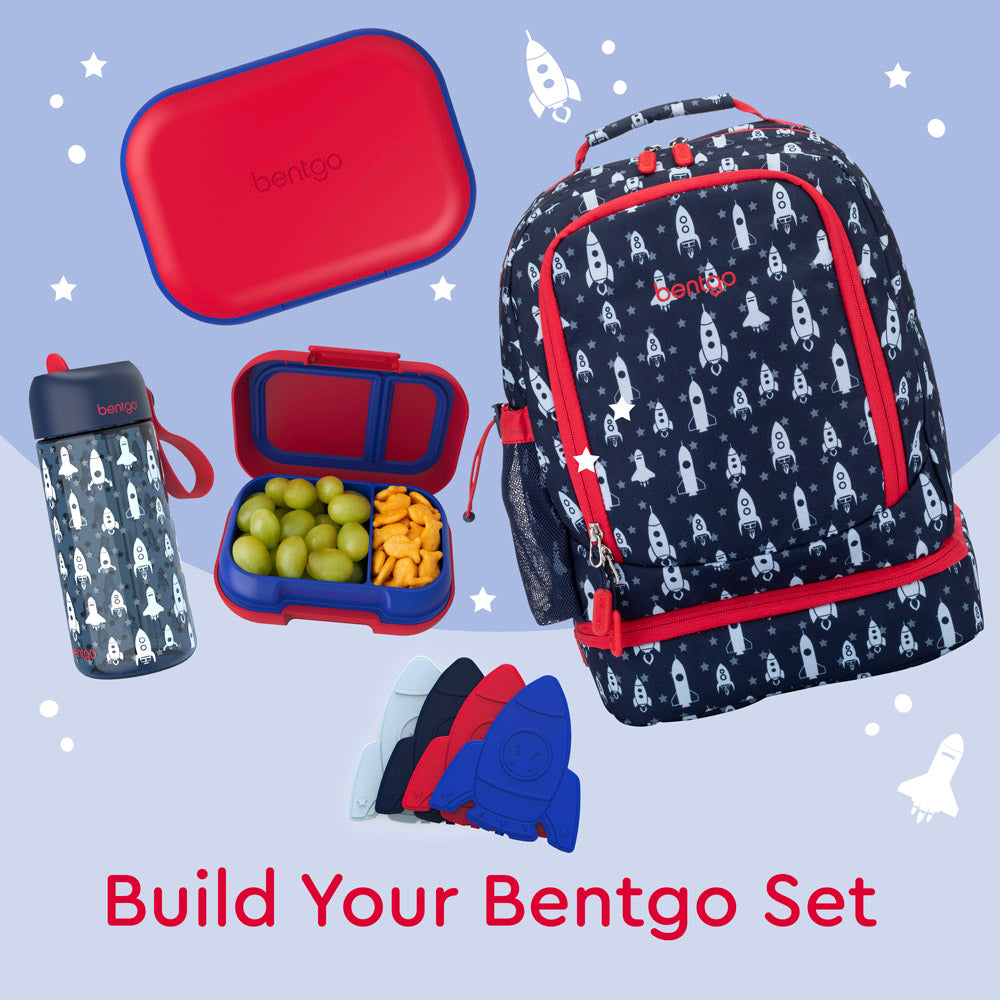 Bentgo® Kids Chill Lunch Box (2-Pack) - Red/Royal | This Lunch Box Is Perfect To Build Your Bentgo Set