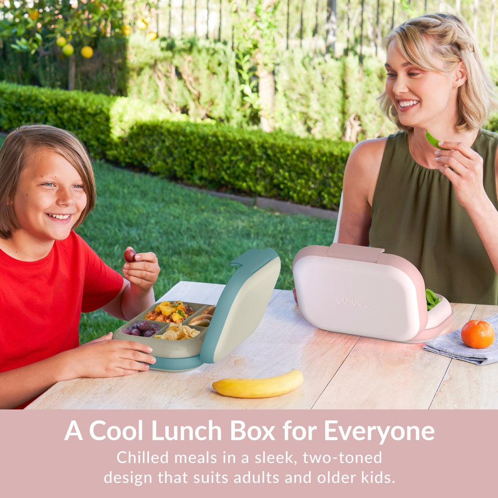 Bentgo® Chill Max Lunch Box - Pink Cloud and Blush | A Cool Lunch Box For Everyone - Chilled Meals In A Sleek, Two-Toned Design That Suits Adults And Older Kids