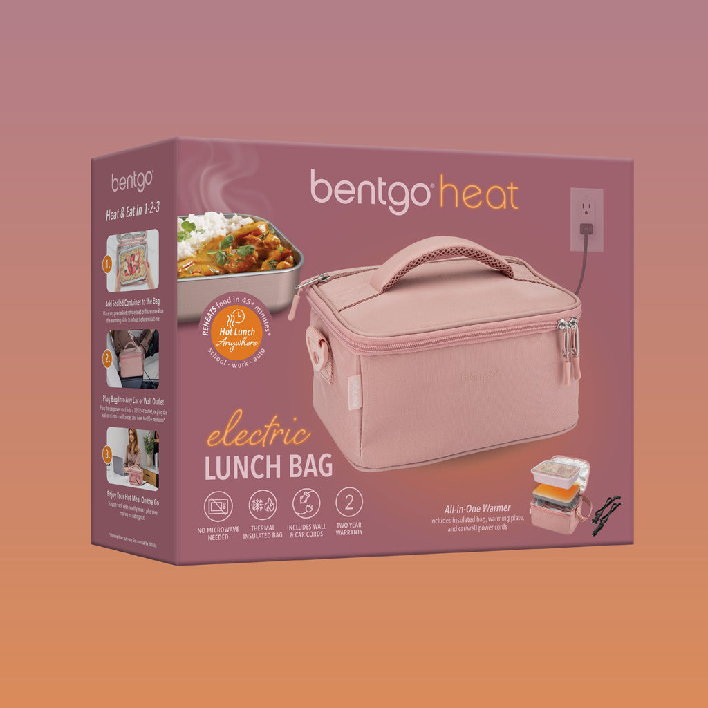 Bentgo® Heat Electric Lunch Bag - Blush | Packaging