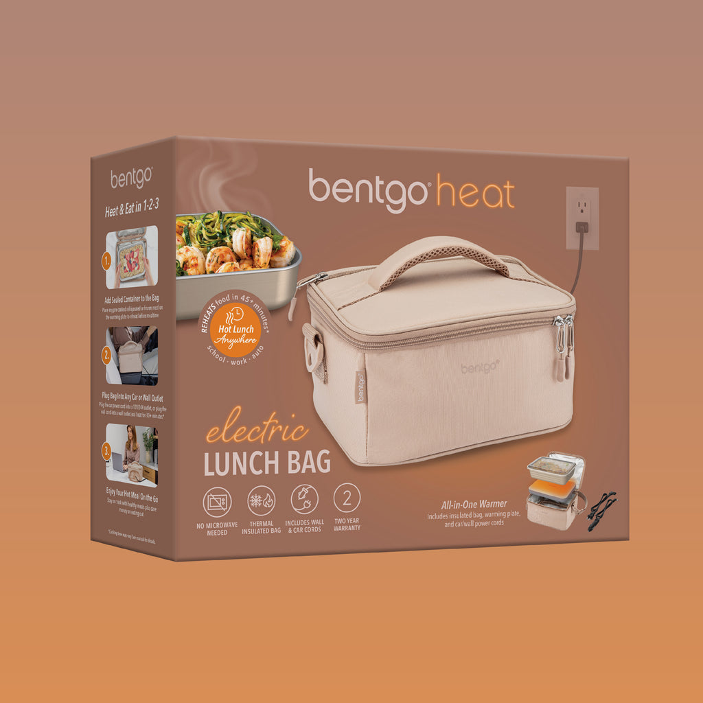 Bentgo® Heat Electric Lunch Bag - Sand | Packaging