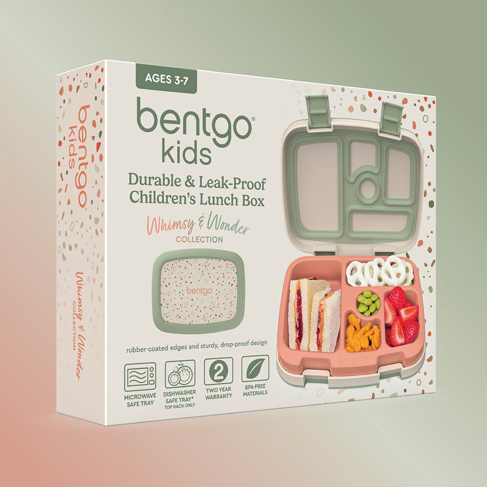 Bentgo® Kids Whimsy & Wonder Prints Lunch Box - Geo Speckle | Packaging