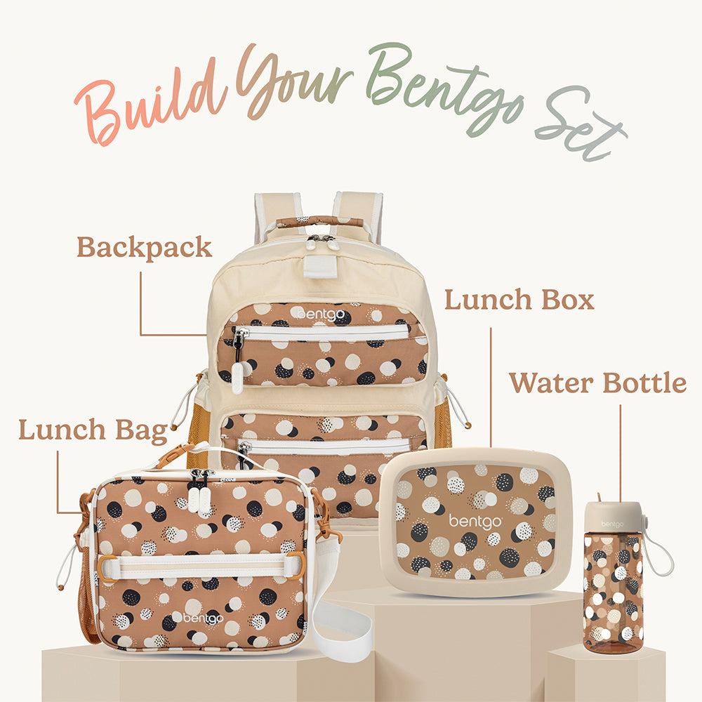 Bentgo® Kids Whimsy & Wonder Prints Water Bottle - Spots and Dots | This Water Bottle Is Perfect To Build Your Bentgo Set