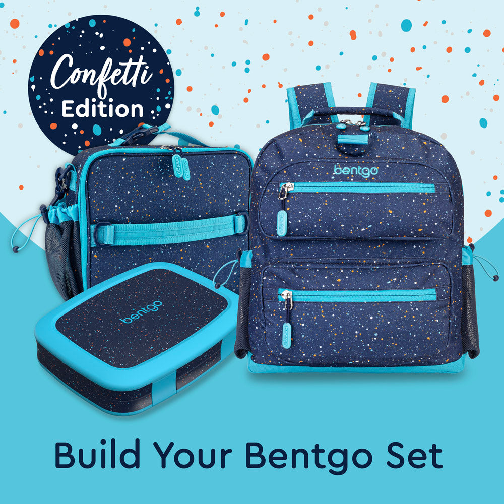 Bentgo® Kids Lunch Box - Abyss Blue Speckle - Confetti