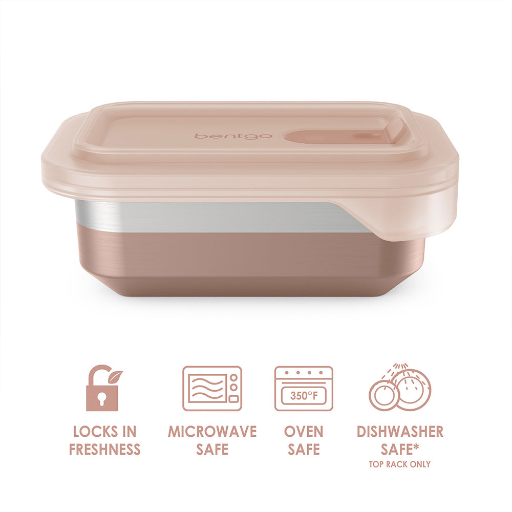 Bentgo® MicroSteel Container | Rose