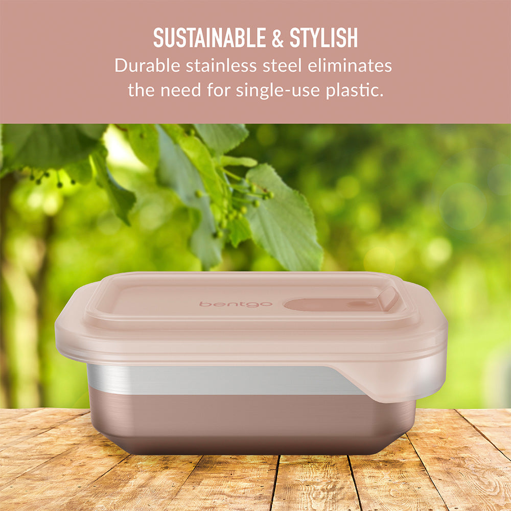 Bentgo® MicroSteel Container | Rose