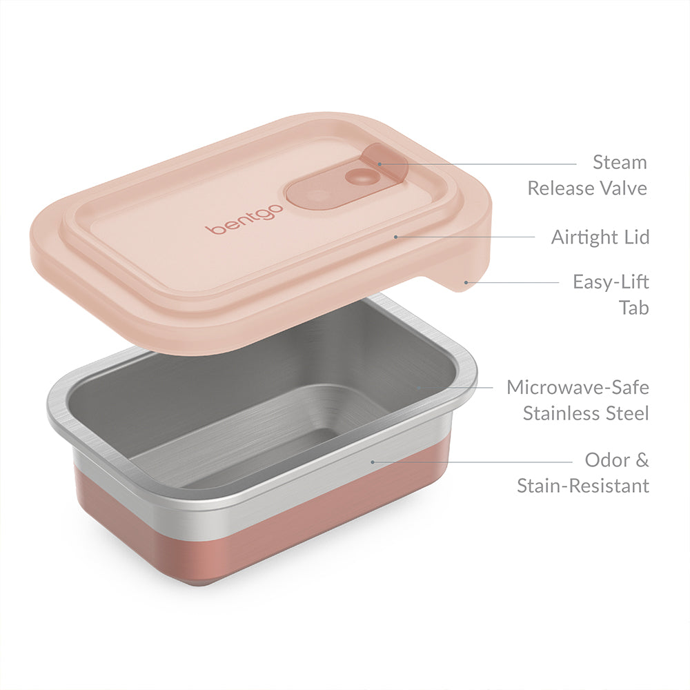 Bentgo® MicroSteel Container | Rose