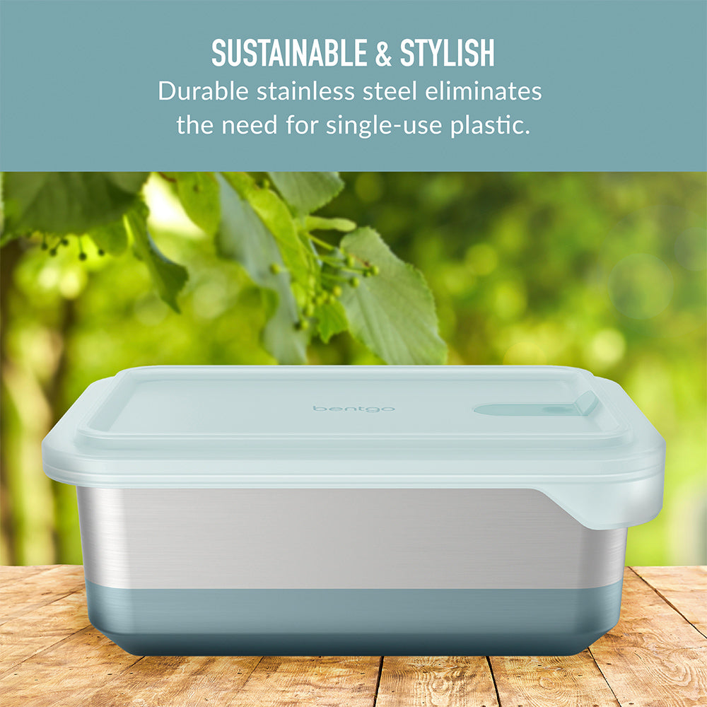 Bentgo® MicroSteel Container | Aqua