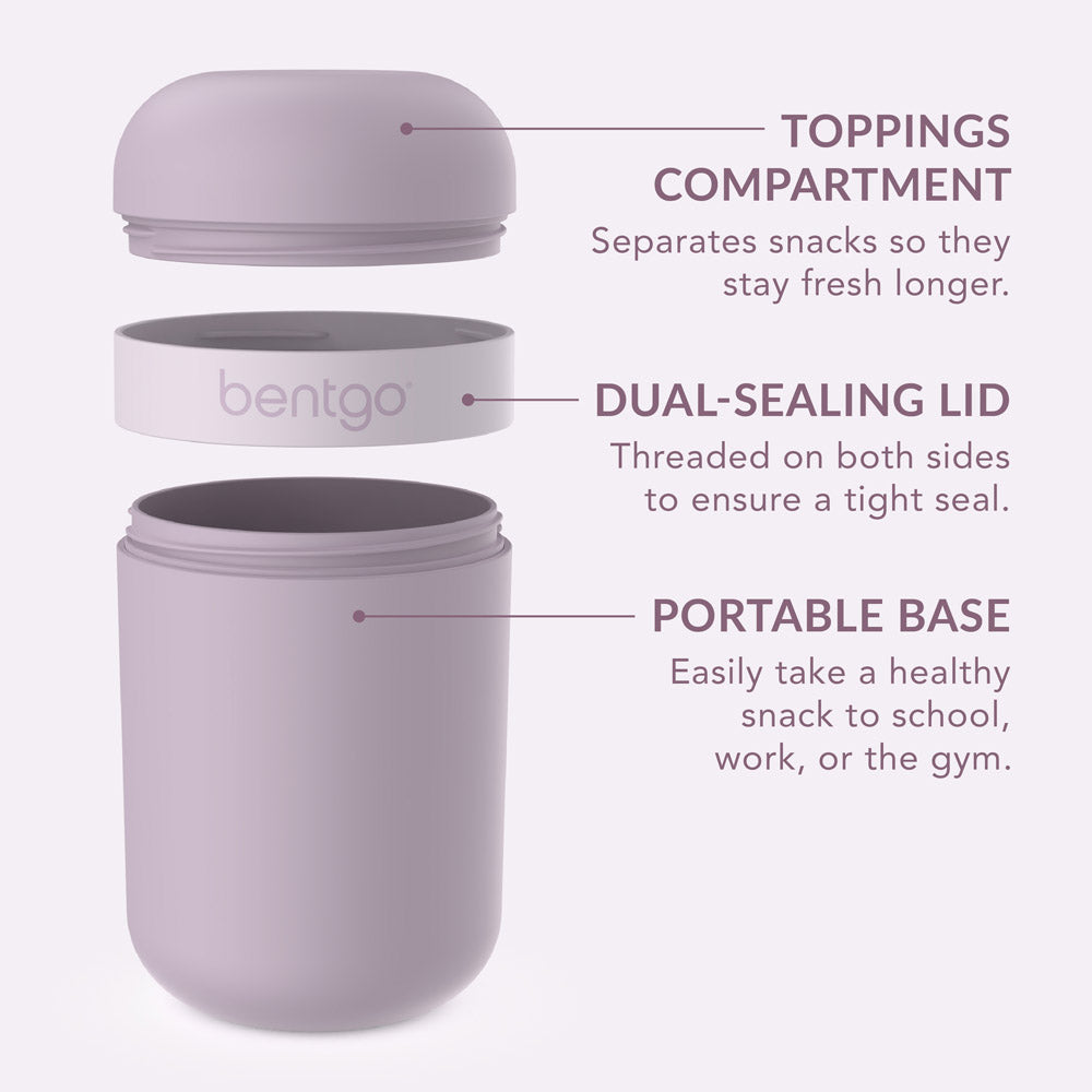 Bentgo® Modern Lunch Box & Snack Cup | Orchid