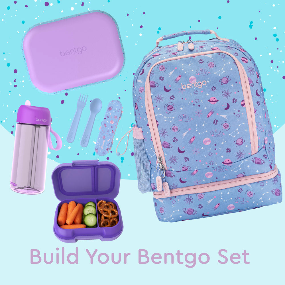 Bentgo® Kids Chill Lunch Box - Vivid Orchid Speckle | This Lunch Box Is Perfect To Build Your Bentgo Set