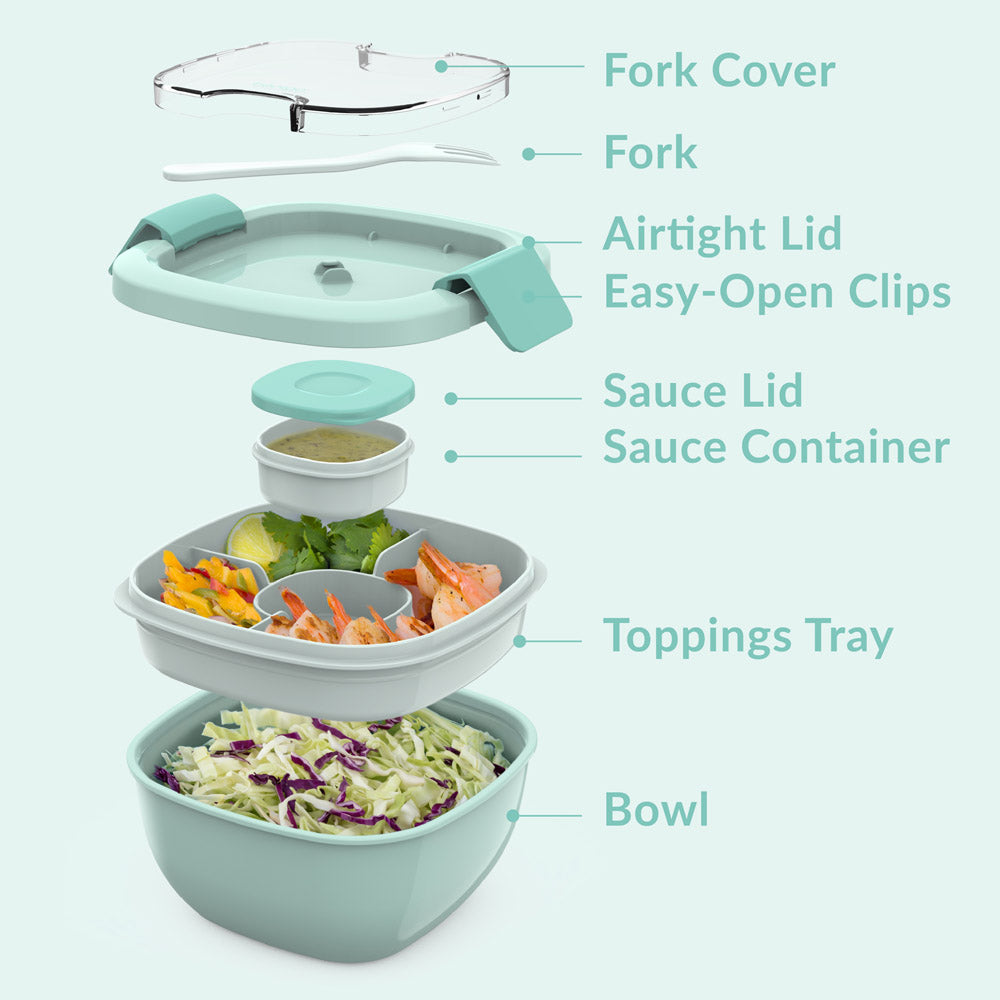 Bentgo® All-in-One Salad Container | Salad Lunch Container