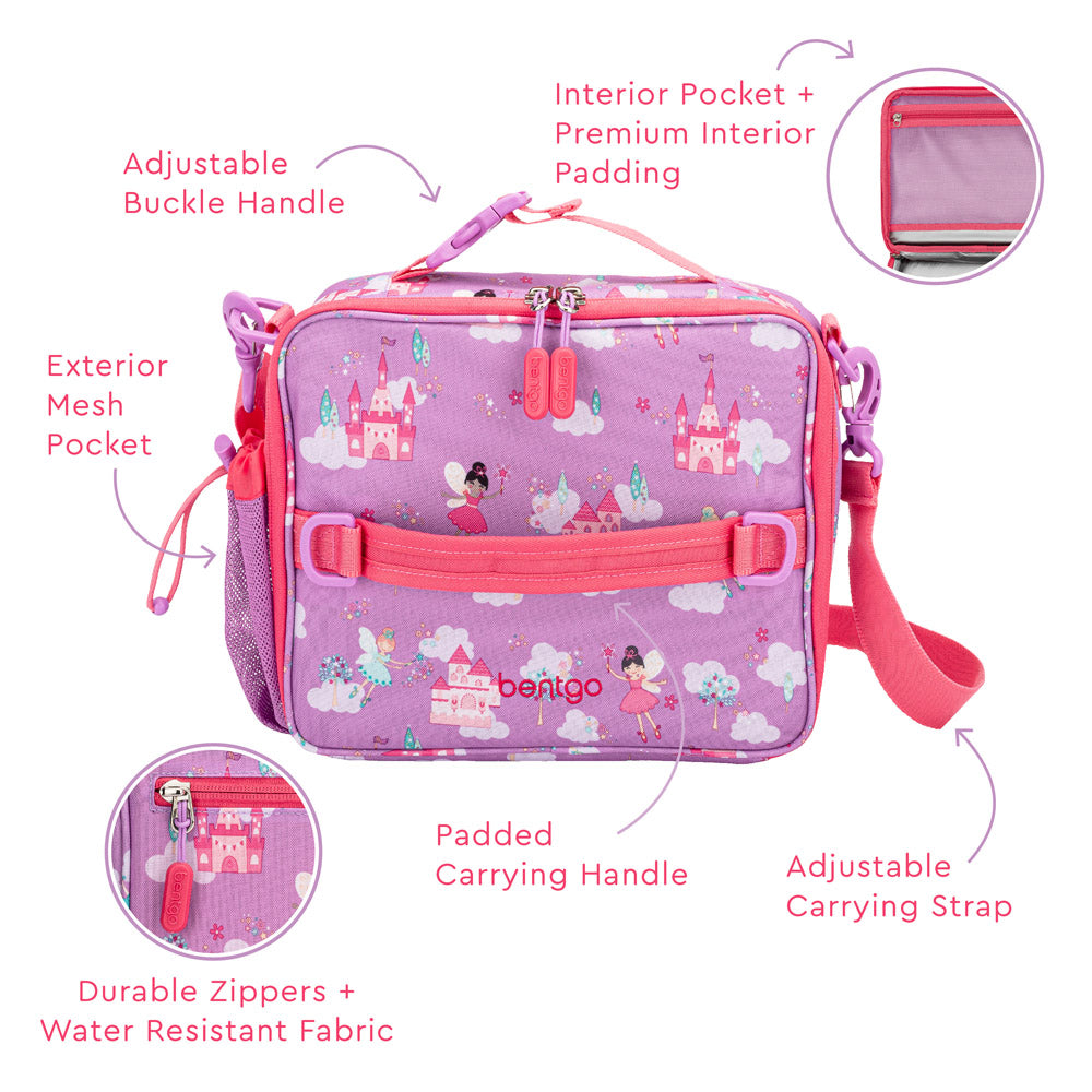 Bentgo® Kids Lunch Box, Bag, & Ice Packs | Fairies