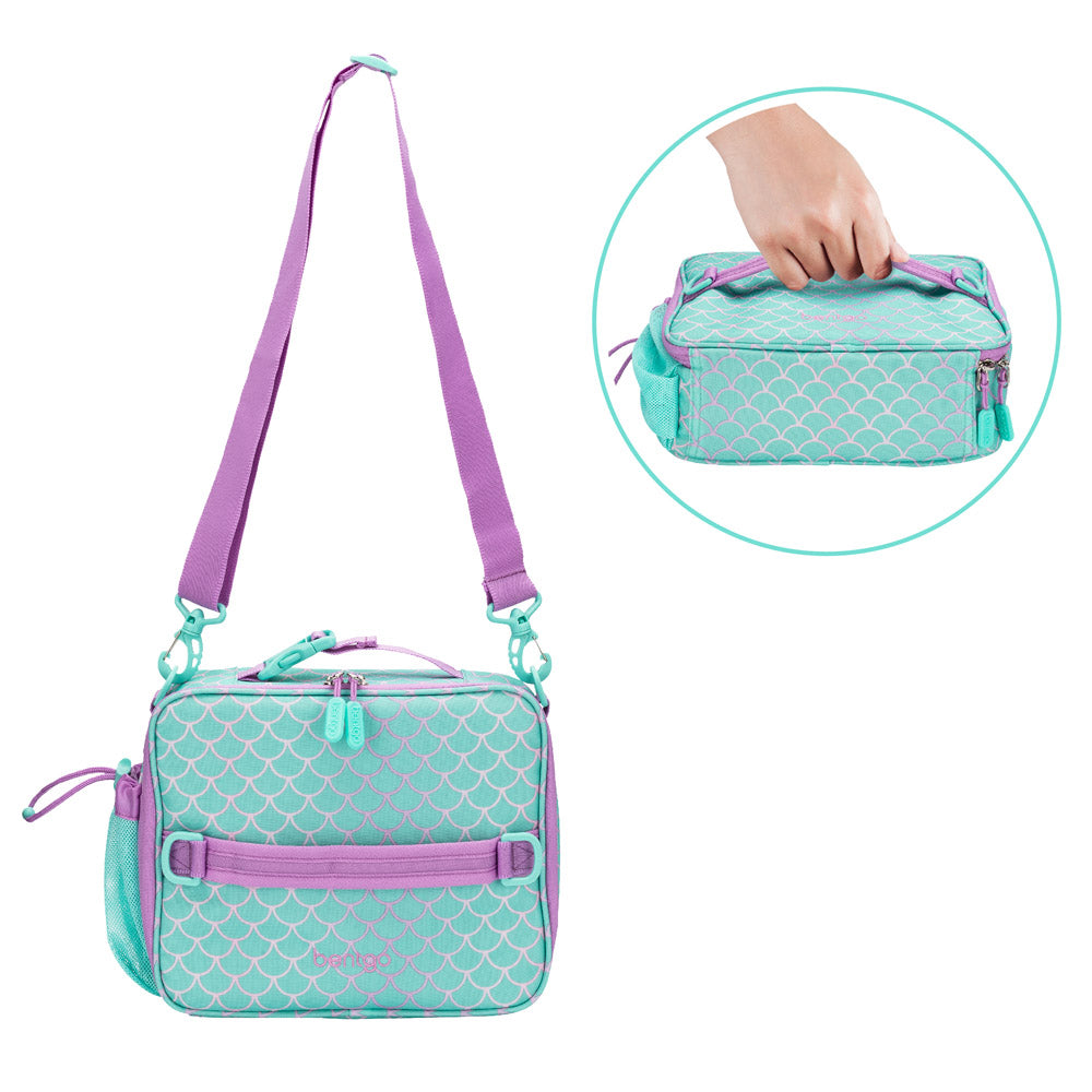 Bentgo® Kids Lunch Box, Bag, & Ice Packs | Mermaids