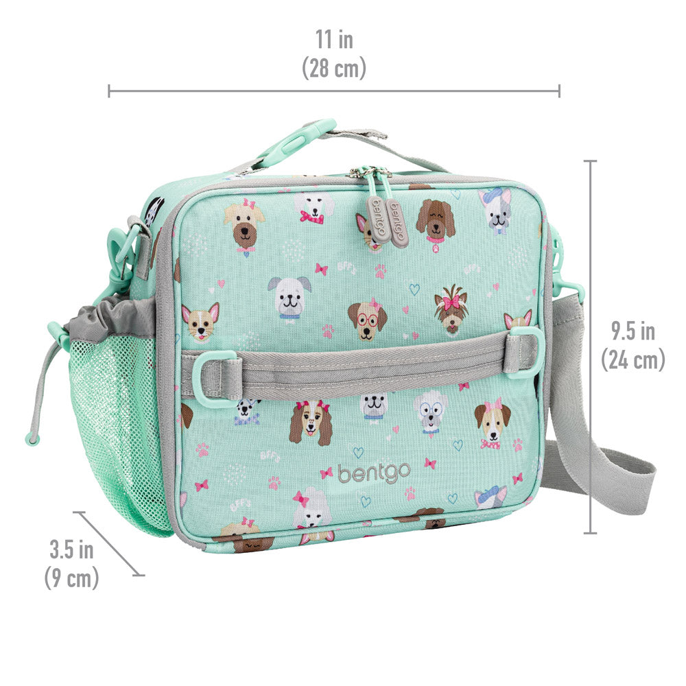 Bentgo® Kids Lunch Box, Bag, & Ice Packs | Puppy Love