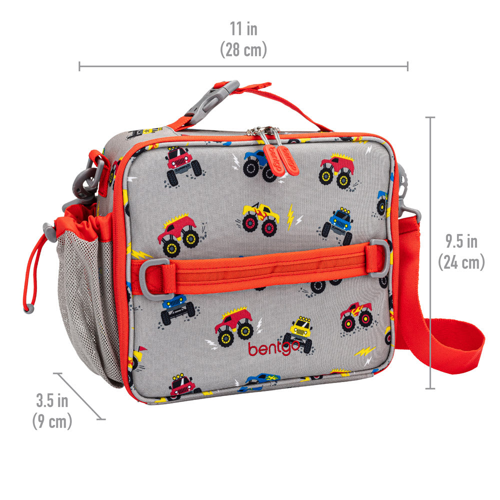 Bentgo® Kids Lunch Box, Bag, & Ice Packs | Trucks