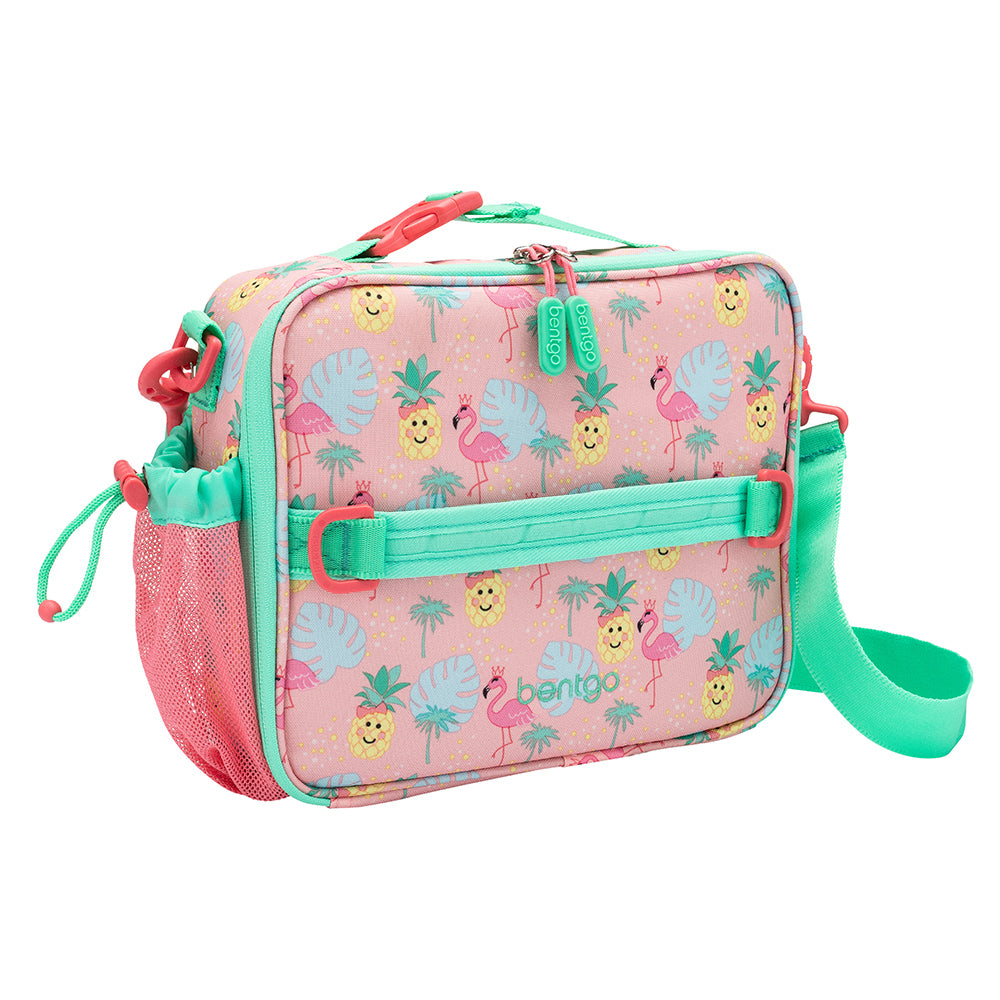 Bentgo Kids Prints Lunch Box, Lunch Bag, & Ice Packs - Tropical