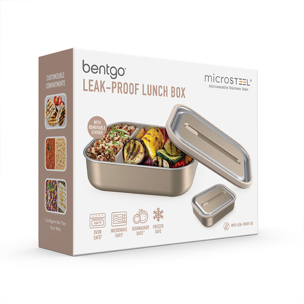 Bentgo® MicroSteel Lunch Box | Gold