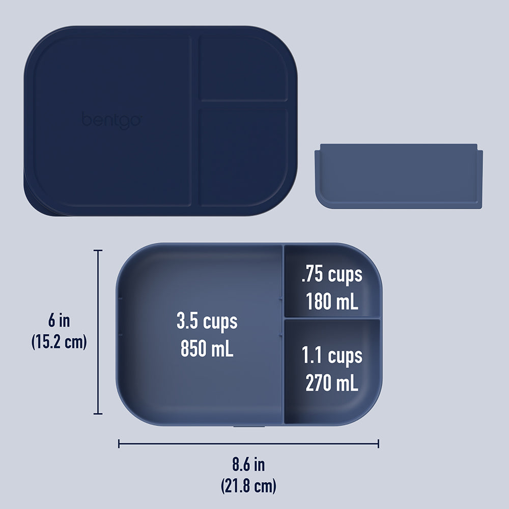 Bentgo Modern Tray with Matte Lid - Navy