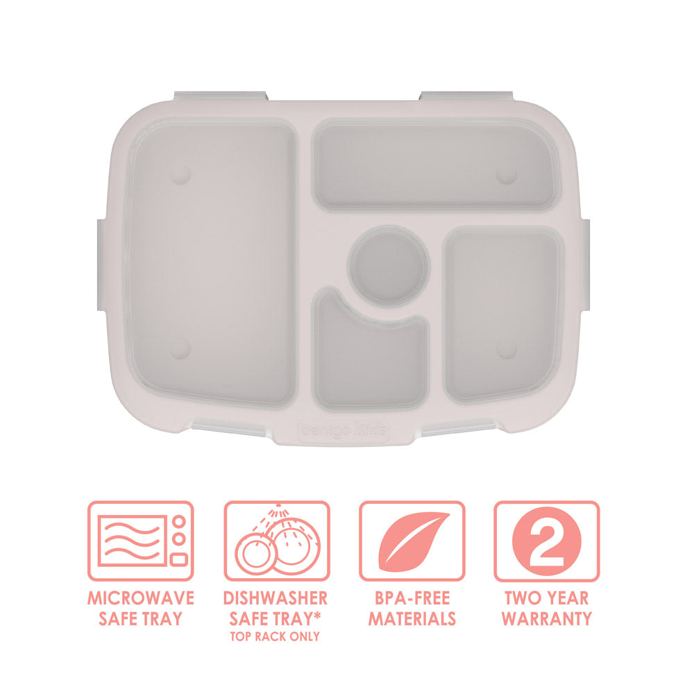 Bentgo Kids Prints Tray with Transparent Cover - Nature Adventure