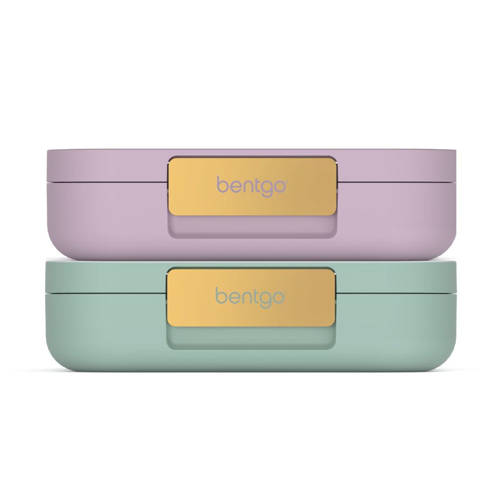 Bentgo® Modern Lunch Box 2-Pack | Orchid and Mint Green