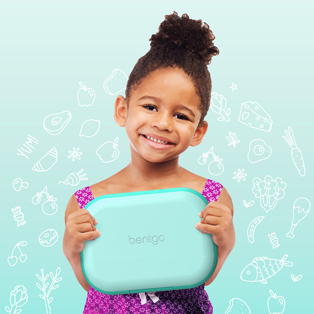 Bentgo Kids Chill Lunch & Snack Box - Aqua