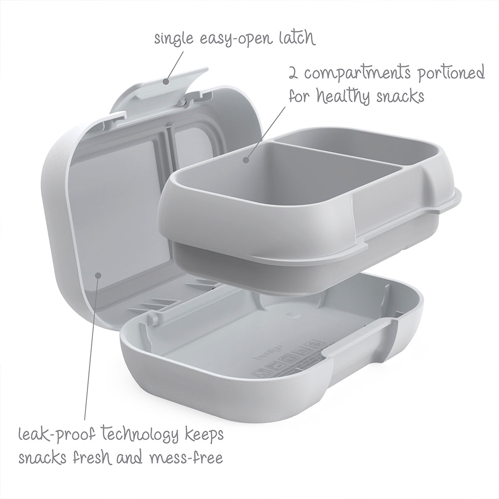 Bentgo Kids Chill Lunch & Snack Box - Gray