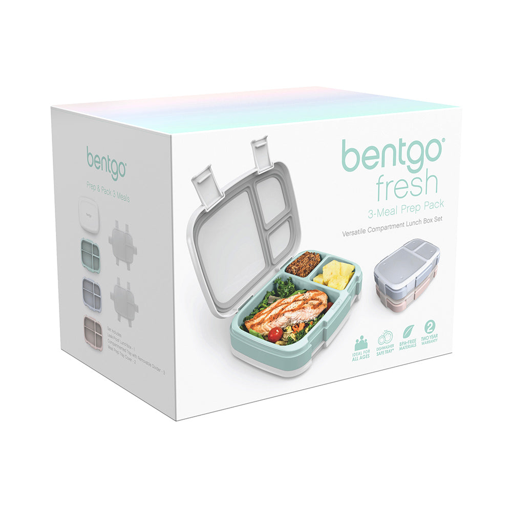 Bentgo Fresh 3-Meal Prep Pack