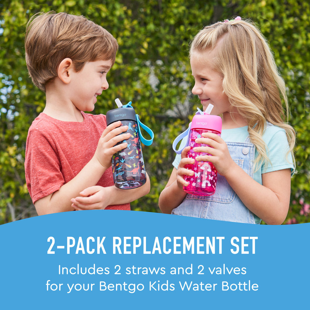 Bentgo® Kids Water Bottle Replacement Straws (2-Pack)