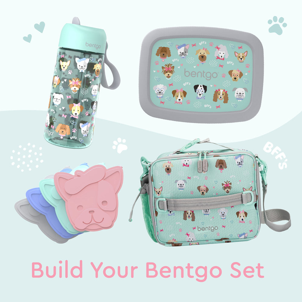 Bentgo® Kids Water Bottle | Puppy Love