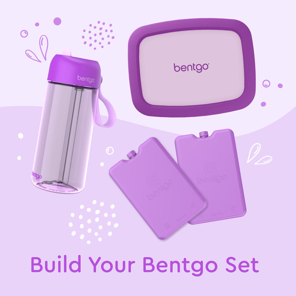 Bentgo® Kids Water Bottle | Purple