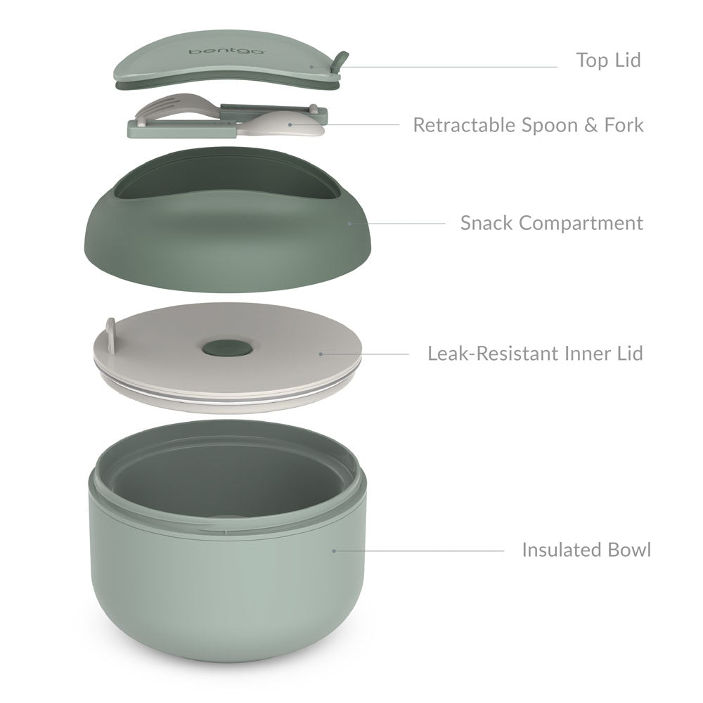 Bentgo Bowl (2-Pack) - Khaki Green