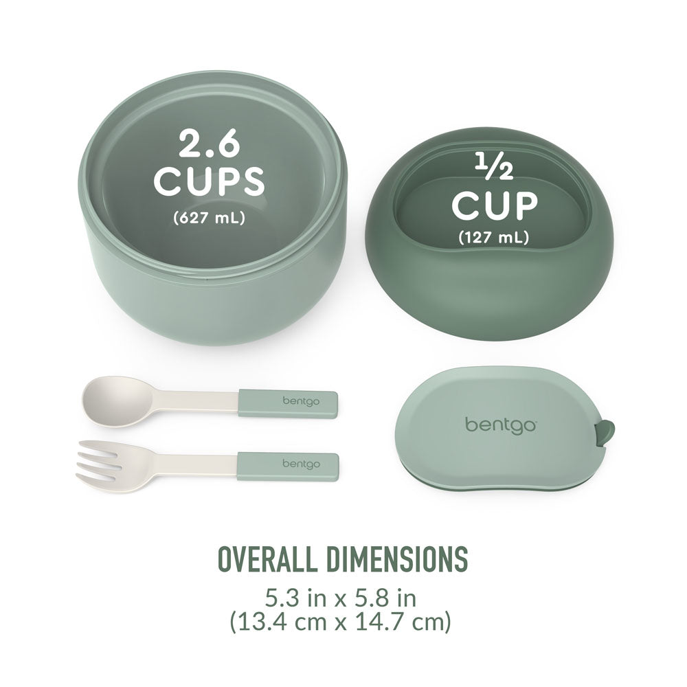 Bentgo Bowl (2-Pack) - Khaki Green