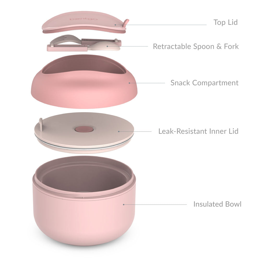 Bentgo Bowl (2-Pack) - Blush