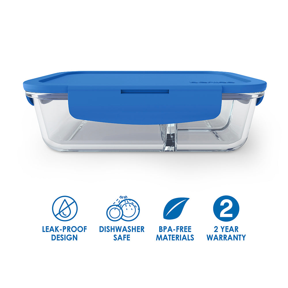 Bentgo Glass Lunch Container - Blue