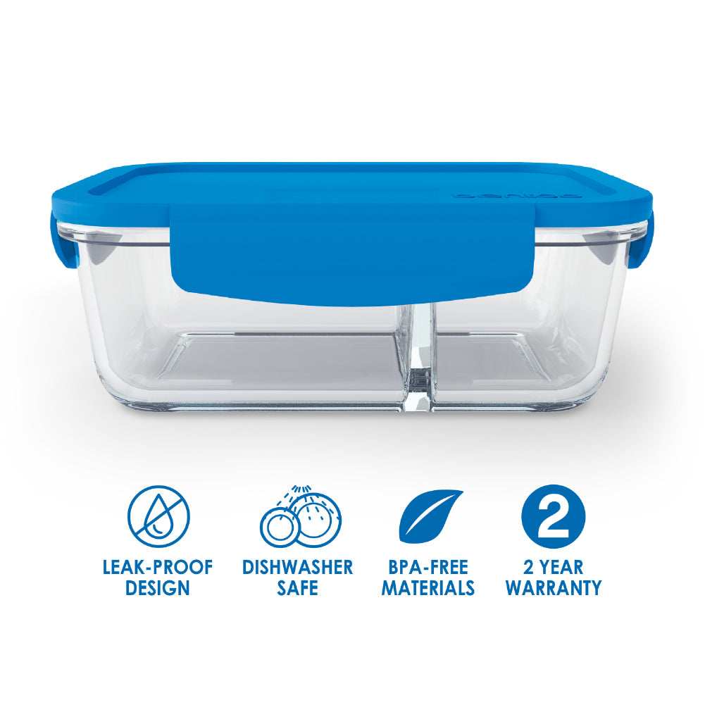 Bentgo Glass Snack Container - Blue