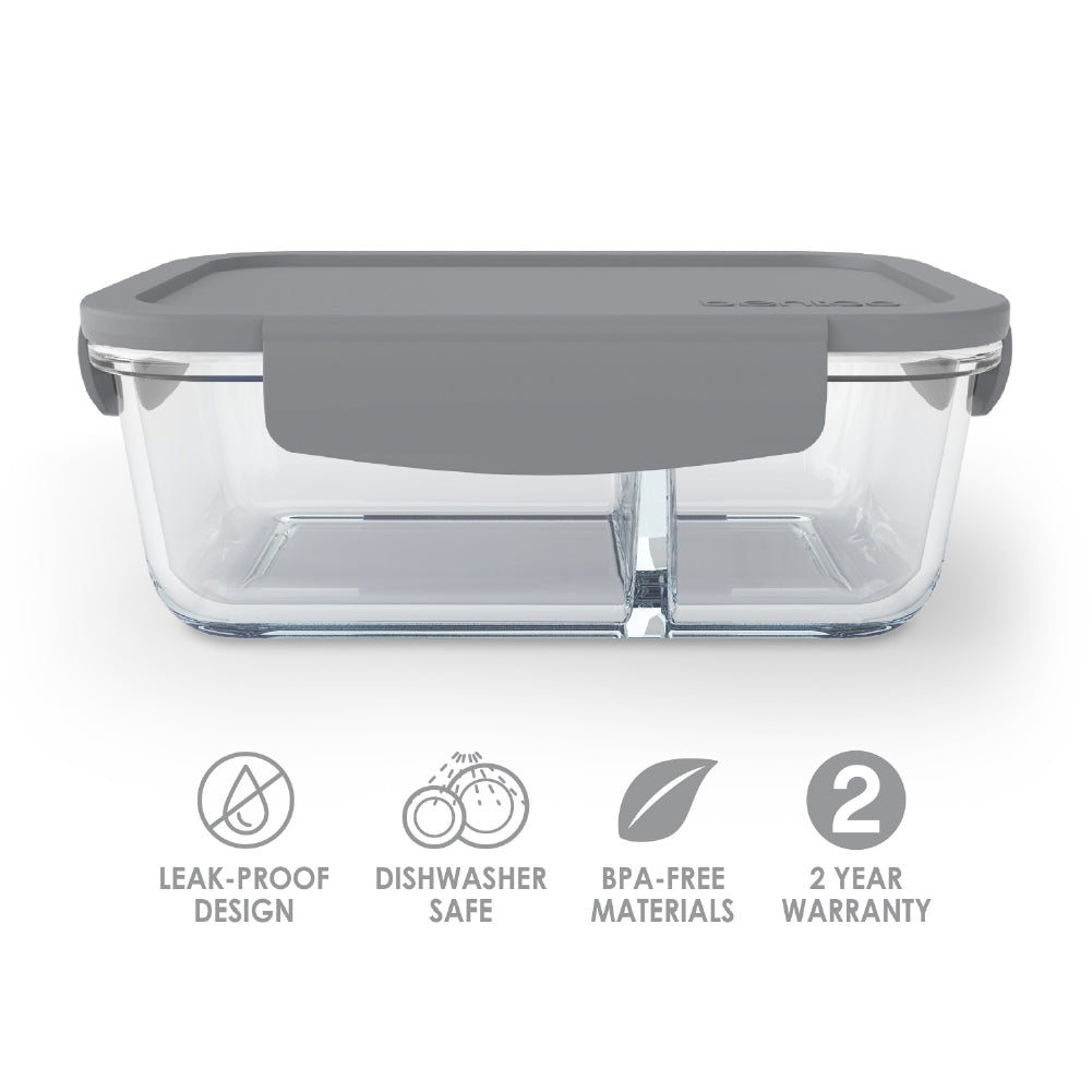 Bentgo Glass Snack Container - Gray