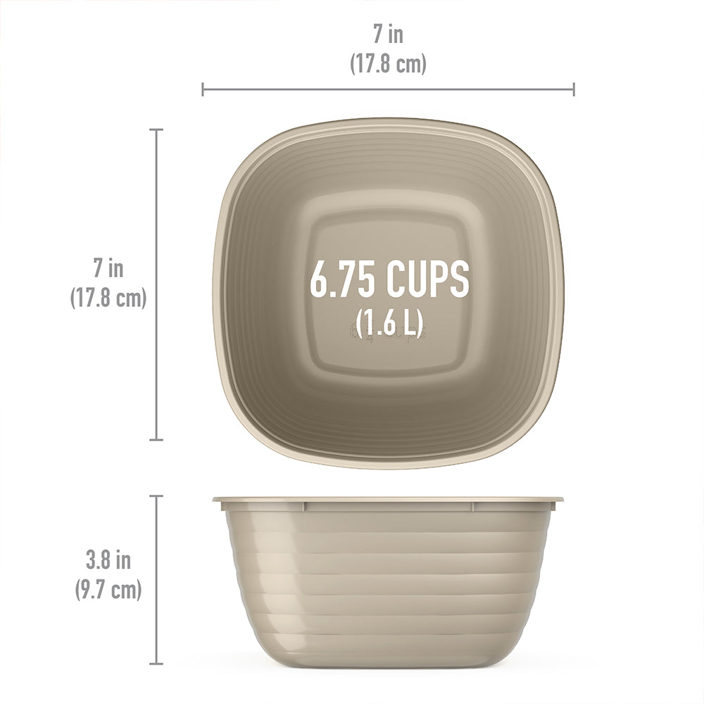 Bentgo® Prep 1-Compartment Bowls - Champagne